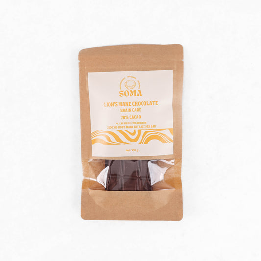 Lion's Mane Čokoladne ploščice - 100 g